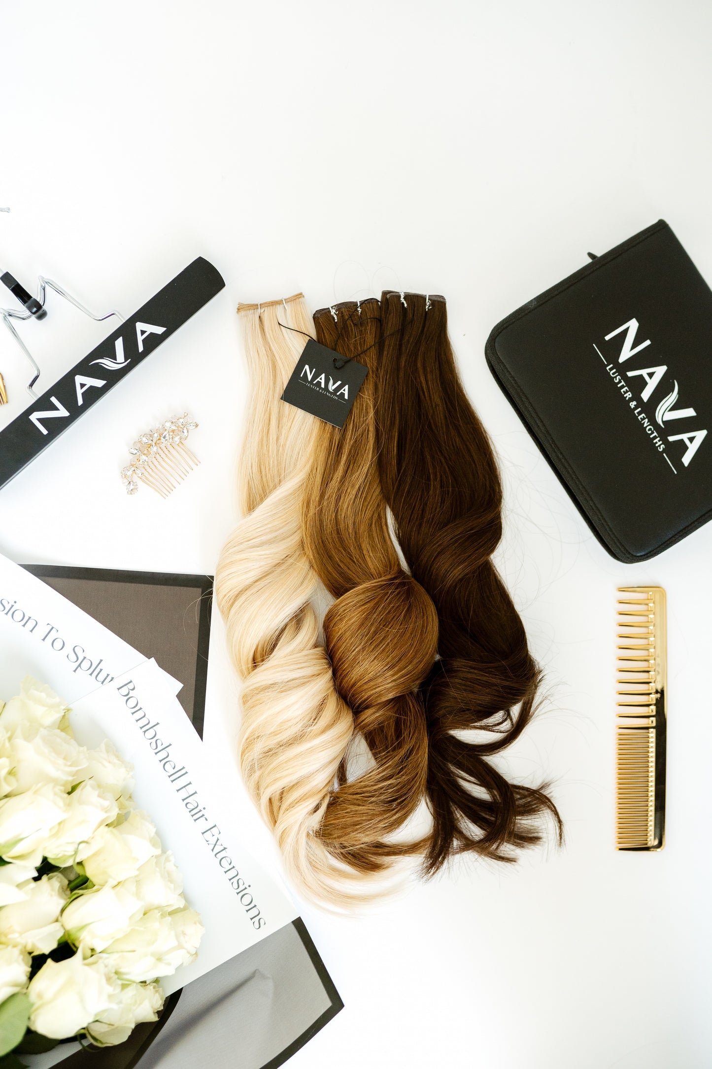 16" Machine Wefts